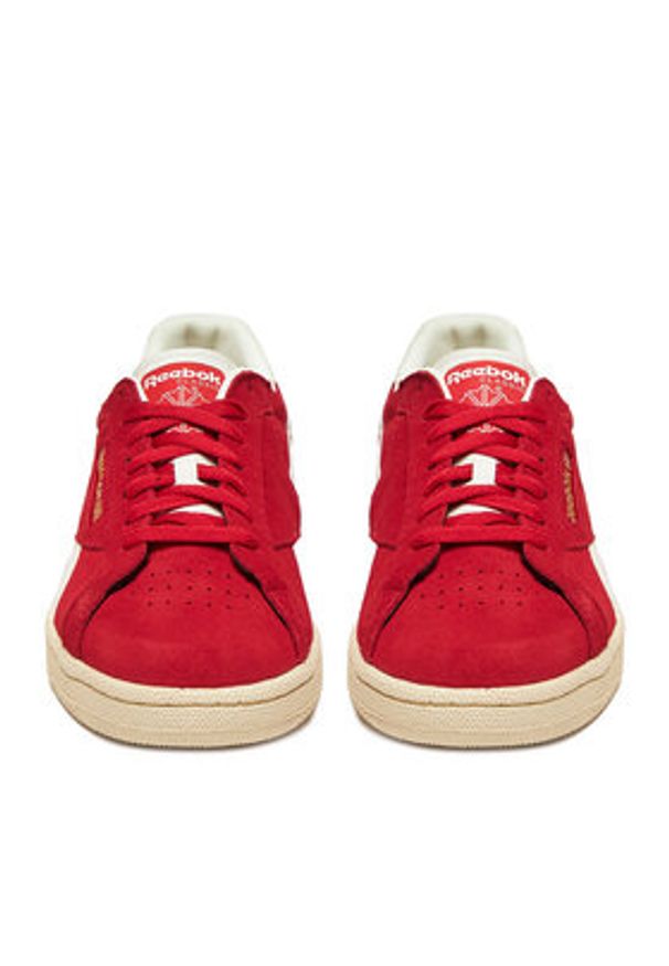 Reebok Sneakersy EO-CLUB C GROUNDS UK 100228139 Czerwony. Kolor: czerwony. Materiał: skóra, zamsz. Model: Reebok Club