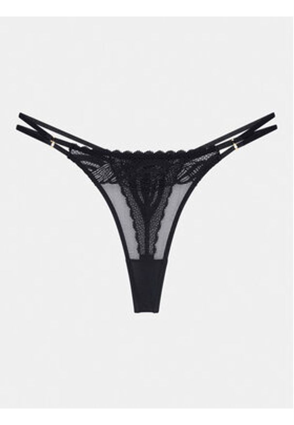 Triumph Stringi Hypnotic Spotlight String 10215981 Czarny. Kolor: czarny. Materiał: syntetyk