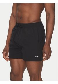 Emporio Armani Underwear Szorty kąpielowe EM000583 AF12331 UC001 Czarny Regular Fit. Kolor: czarny. Materiał: syntetyk