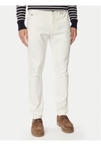Tommy Jeans Jeansy Austin DM0DM23353 Biały Slim Fit. Kolor: biały #1
