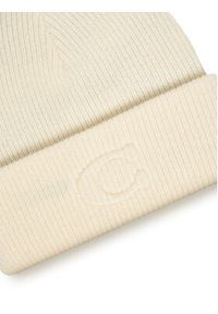 Coach Czapka CCL44 Écru. Materiał: wełna #4