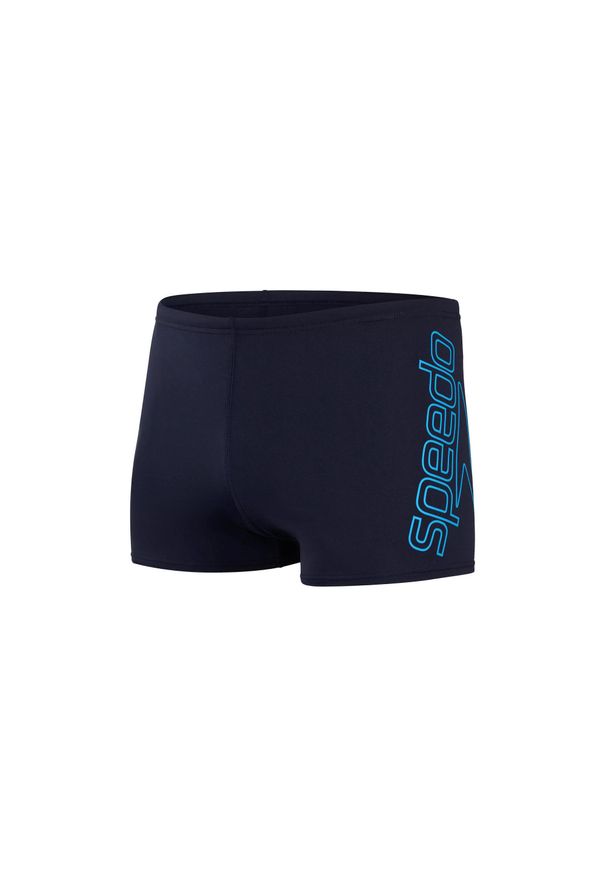 Bokserki kąpielowe męskie Speedo Boom Logo Placement. Kolor: niebieski