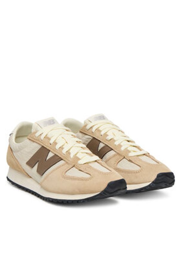 New Balance Sneakersy U471AI Beżowy. Kolor: beżowy. Materiał: zamsz, skóra