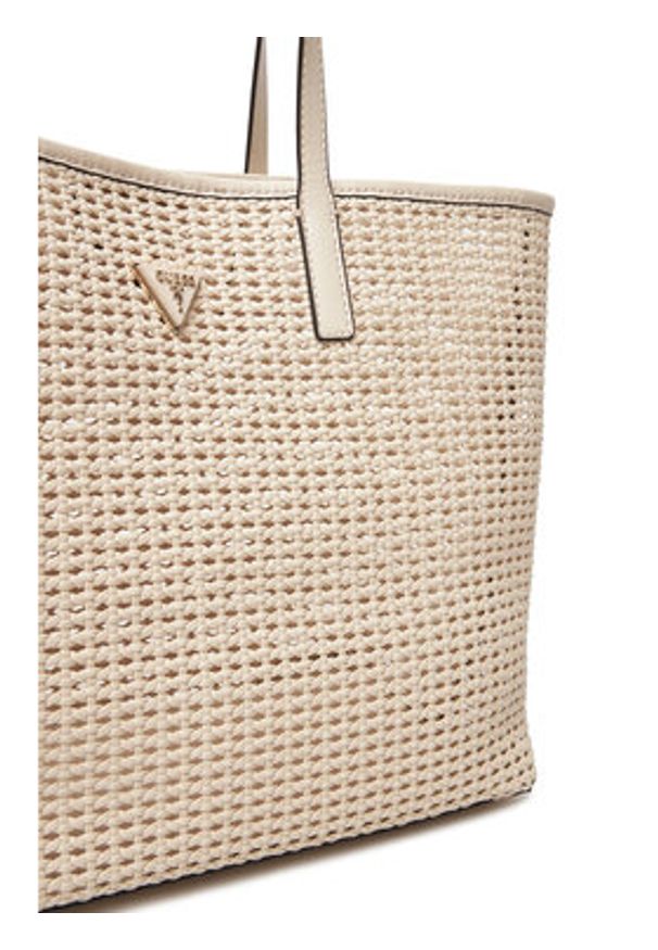 Guess Torebka Brigitta HWWZ72 06240 Écru. Kolor: kremowy. Materiał: skórzane