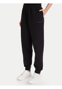 Calvin Klein Underwear Spodnie dresowe LV00QS7515 Czarny Regular Fit. Kolor: czarny. Materiał: bawełna