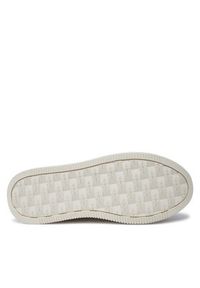 Calvin Klein Jeans Sneakersy Bold Flatf Low Mix Ohb YW0YW01632 Biały. Kolor: biały. Materiał: skóra #6