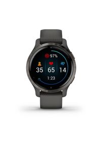 GARMIN - Zegarek sportowy Garmin Venu 2S szary. Rodzaj zegarka: smartwatch. Kolor: szary. Styl: sportowy #4