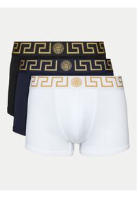 VERSACE - Versace Komplet 3 par bokserek AU10326 1A10011 Kolorowy. Materiał: bawełna. Wzór: kolorowy #1