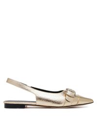 Badura Baleriny HIBISCUS-LT593-911 Złoty. Kolor: złoty. Materiał: skóra #1