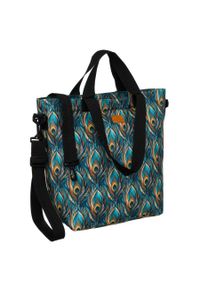 ROVICKY - Shopperka damska Rovicky R-TZ15605 paw. Wzór: aplikacja. Styl: elegancki, casual. Rodzaj torebki: na ramię
