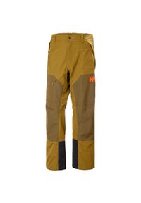 Spodnie narciarskie Helly Hansen Emiko Shell. Kolor: brązowy. Sezon: zima. Sport: narciarstwo #1