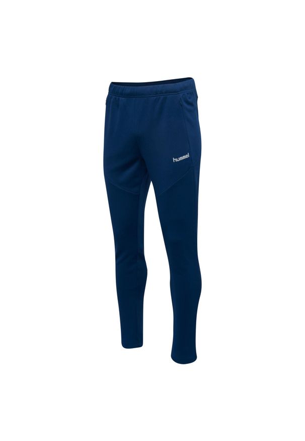 Spodnie dresowe sportowe Hummel TECH MOVE Football Pants. Kolor: niebieski. Materiał: dresówka. Sport: piłka nożna