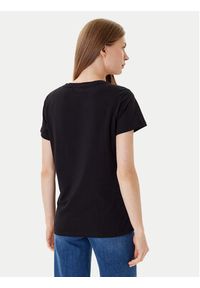 Liu Jo Sport T-Shirt TF5275 JS923 Czarny Regular Fit. Kolor: czarny. Materiał: bawełna. Styl: sportowy