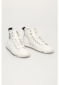 Diesel Trampki męskie kolor biały. Nosek buta: okrągły. Zapięcie: sznurówki. Kolor: biały. Materiał: guma #2