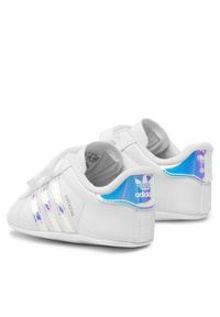Adidas - adidas Sneakersy Superstar Crib BD8000 Biały. Kolor: biały. Materiał: skóra. Model: Adidas Superstar #6