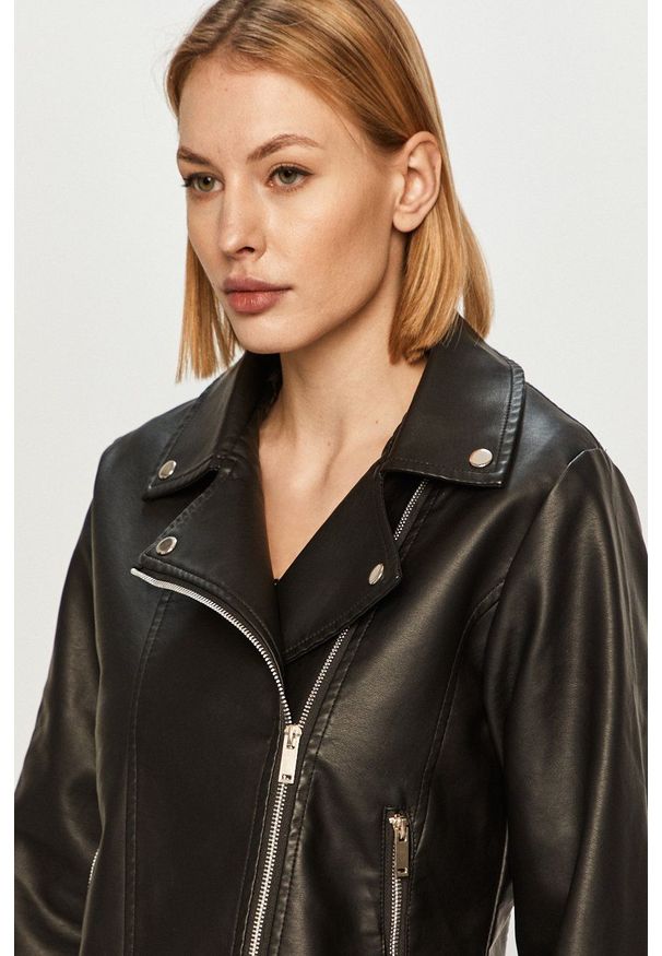 Brave Soul - Ramoneska. Okazja: na co dzień. Kolor: czarny. Styl: casual, klasyczny