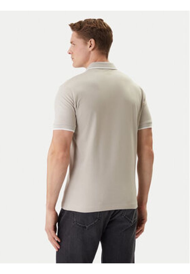 BOSS Polo Passertip 50507699 Beżowy Regular Fit. Typ kołnierza: polo. Kolor: beżowy. Materiał: bawełna