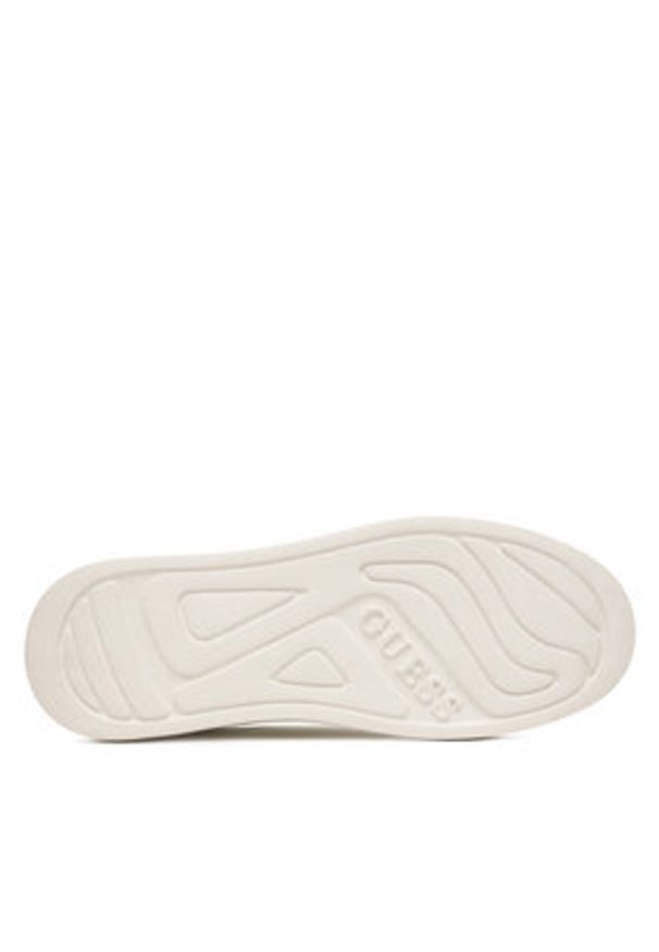 Guess Sneakersy FLPE11 LEA12 Biały. Kolor: biały. Materiał: skóra, syntetyk