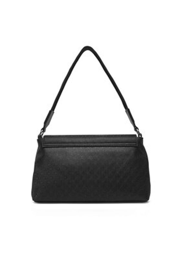 Calvin Klein Torebka Ck Must Satchel_Mono K60K613181 Czarny. Kolor: czarny. Materiał: skórzane