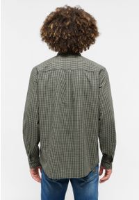 Mustang - MUSTANG CHESTER GINGHAM MĘSKA KOSZULA W KRATĘ KRATA NA GUZIKI ELEGANCKA GREEN CHECK 1015613 12636. Styl: elegancki #4