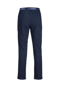 Jack & Jones - Jack&Jones Spodnie piżamowe 12244401 Granatowy Regular Fit. Kolor: niebieski. Materiał: bawełna #6