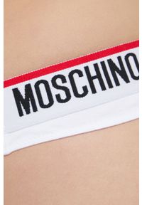 Moschino Underwear Stringi (2-pack) kolor biały. Kolor: biały #3