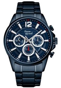 Zegarek męski Pierre Ricaud P97040.L155QF niebieski. Kolor: niebieski #1