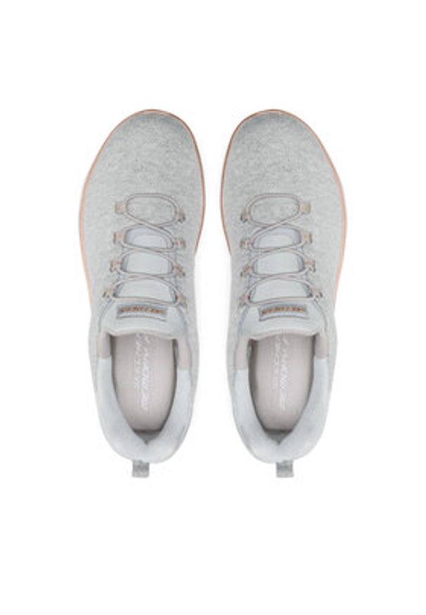 skechers - Skechers Sneakersy Dazzling Me 149528/GRY Szary. Kolor: szary. Materiał: materiał
