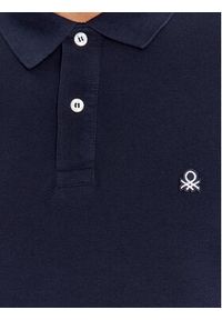 United Colors of Benetton - United Colors Of Benetton Polo 3089J3204 Granatowy Regular Fit. Typ kołnierza: polo. Kolor: niebieski. Materiał: bawełna #5