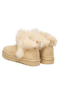 Ugg Śniegowce W Classic Ultra Mini Chalet 1173832 Beżowy. Kolor: beżowy. Materiał: skóra, zamsz #3