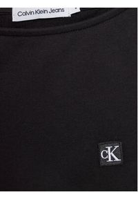 Calvin Klein Jeans Sukienka codzienna Badge IG0IG02498 Czarny Regular Fit. Okazja: na co dzień. Kolor: czarny. Materiał: bawełna. Typ sukienki: proste. Styl: casual #2