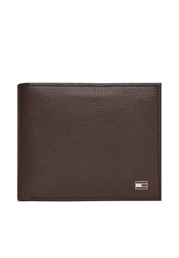 TOMMY HILFIGER - Duży Portfel Męski Tommy Hilfiger. Kolor: brązowy