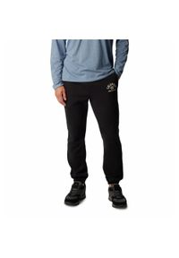columbia - Spodnie Dresowe Męskie Columbia Trek Jogger. Kolor: czarny. Materiał: dresówka