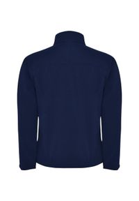 ROLY - Męska Kurtka Soft Shell Rudolph. Kolor: niebieski