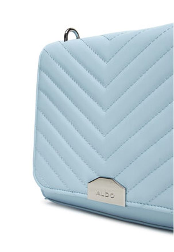Aldo Torebka Melophuss 13989270 Błękitny. Kolor: niebieski. Materiał: skórzane