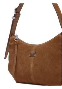 Tommy Jeans Torebka Tjw Slouchy Suede Shoulder Bag AW0AW18859 Brązowy. Kolor: brązowy. Materiał: skórzane, zamszowe #4