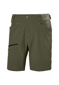 Szorty Helly Hansen Blaze Softshell. Kolor: zielony. Materiał: softshell. Sport: turystyka piesza #1