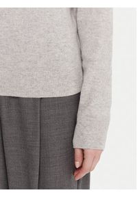 TOMMY HILFIGER - Tommy Hilfiger Sweter WW0WW47468 Szary Regular Fit. Kolor: szary. Materiał: wełna #3