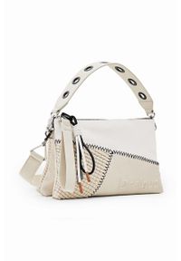 Desigual torebka kolor biały. Kolor: biały. Rodzaj torebki: na ramię #4