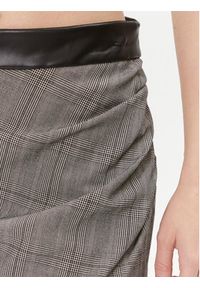 DKNY Spódnica mini P3GNTU82 Szary Regular Fit. Kolor: szary. Materiał: syntetyk