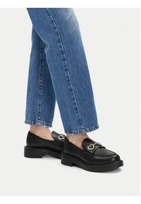 Love Moschino - LOVE MOSCHINO Loafersy JA10394G1MIA0000 Czarny. Kolor: czarny. Materiał: skóra #7