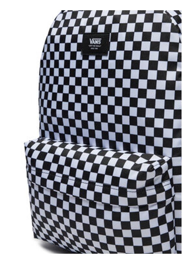 Vans Plecak Old Skool Check Backpack VN000H4XY281 Czarny. Kolor: czarny. Materiał: materiał