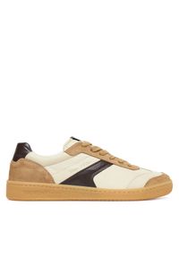Marc O'Polo Sneakersy 507 26263501 100 Beżowy. Kolor: beżowy. Materiał: skóra