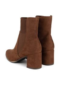 Jenny Fairy Botki WFA3134-1 Brązowy. Kolor: brązowy. Materiał: materiał #7