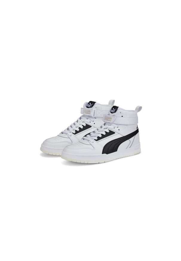 Buty do chodzenia męskie Puma Rbd Game. Wysokość cholewki: za kostkę. Zapięcie: sznurówki. Kolor: biały. Materiał: materiał, syntetyk, guma. Szerokość cholewki: normalna. Sport: turystyka piesza
