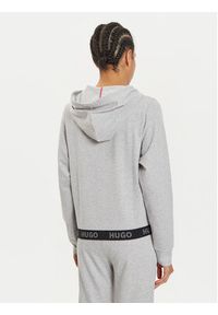 Hugo Bluza Sporty Logo 50520504 Szary Relaxed Fit. Kolor: szary. Materiał: bawełna, syntetyk. Styl: sportowy #3