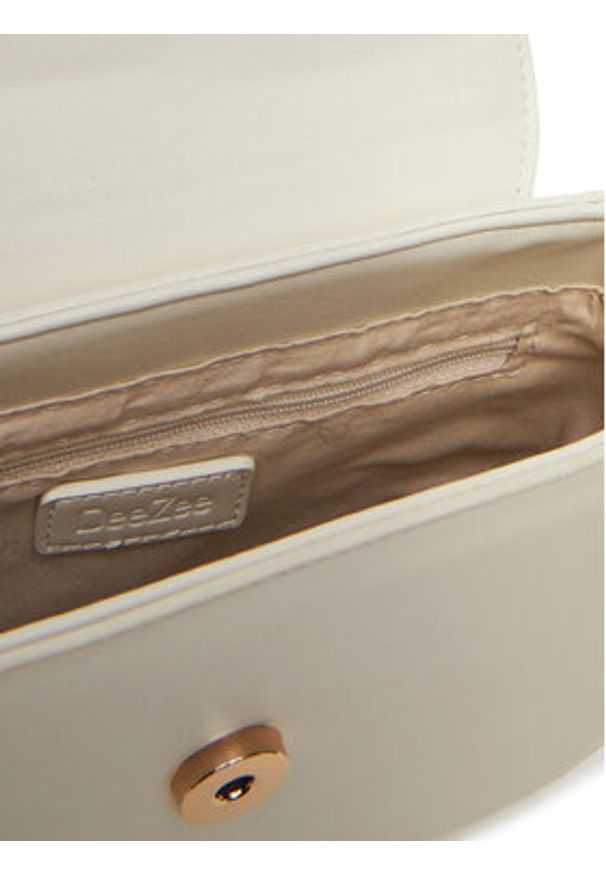 DeeZee Torebka S24659 Beżowy. Kolor: beżowy. Materiał: skórzane