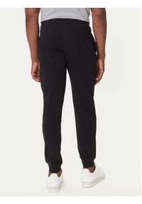 Hugo - HUGO Spodnie dresowe Austin 50532012 Czarny Regular Fit. Kolor: czarny. Materiał: bawełna, syntetyk #3