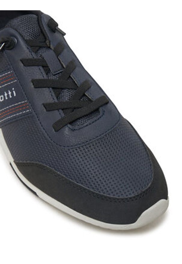 Bugatti Sneakersy 325-86705-5550-4110 Granatowy. Kolor: niebieski. Materiał: skóra