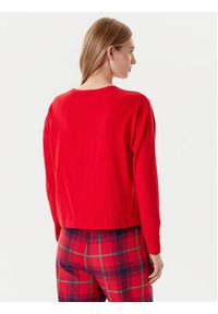 United Colors of Benetton - United Colors Of Benetton Koszulka piżamowa 3DKE3M06L Czerwony Regular Fit. Kolor: czerwony. Materiał: bawełna #2